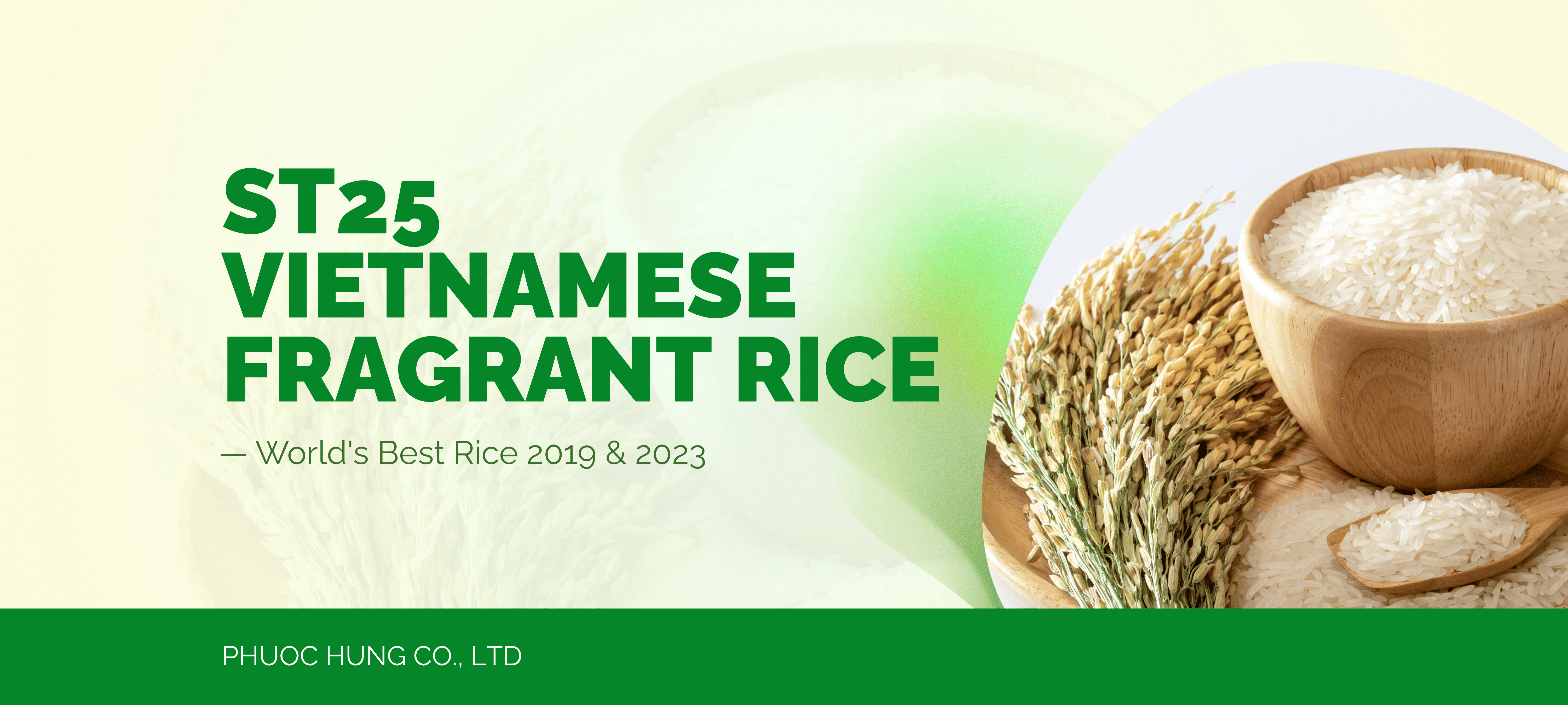 ST25 Vietnamese fragrant rice — World's Best Rice 2019 & 2023